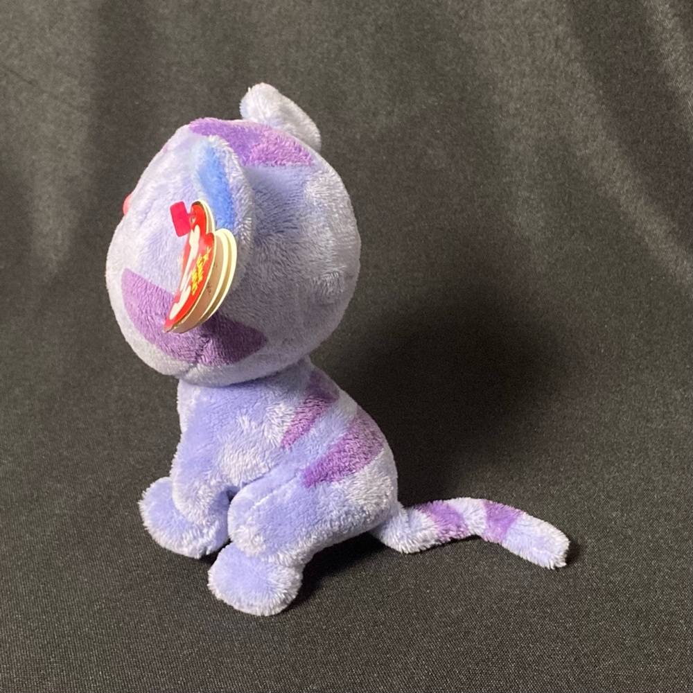 ⭐️ RARE Vintage 2005 Periwinkle The Cat Blue’s Clues Ty Beanie Baby Plush - Picture 4 of 14